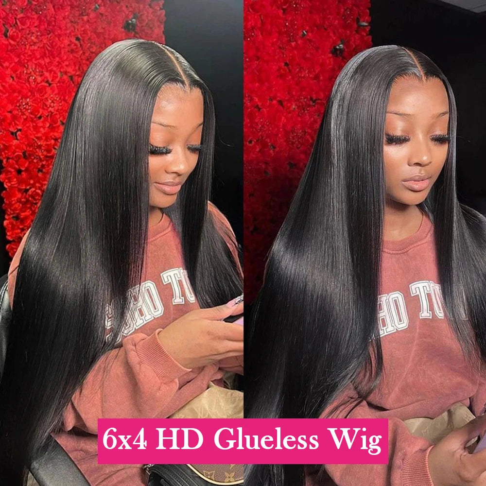 Wear/Go Glueless Bone Straight 13x6 HD Lace Frontal Wig