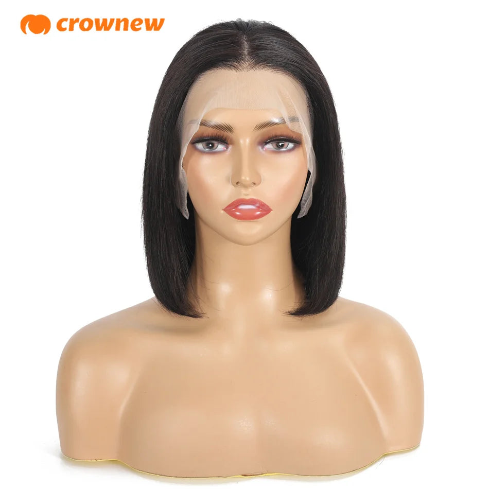 Human Hair Wigs - Straight with 13x4 Hd Lace Wig Human Hair Ready To Wear