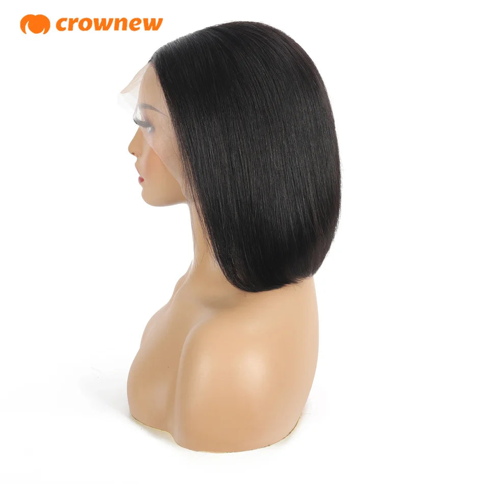 Human Hair Wigs - Straight with 13x4 Hd Lace Wig Human Hair Ready To Wear