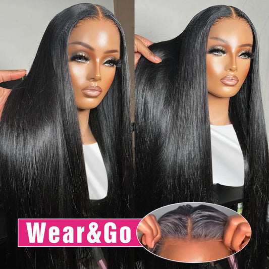 Wear/Go Glueless Bone Straight 13x6 HD Lace Frontal Wig