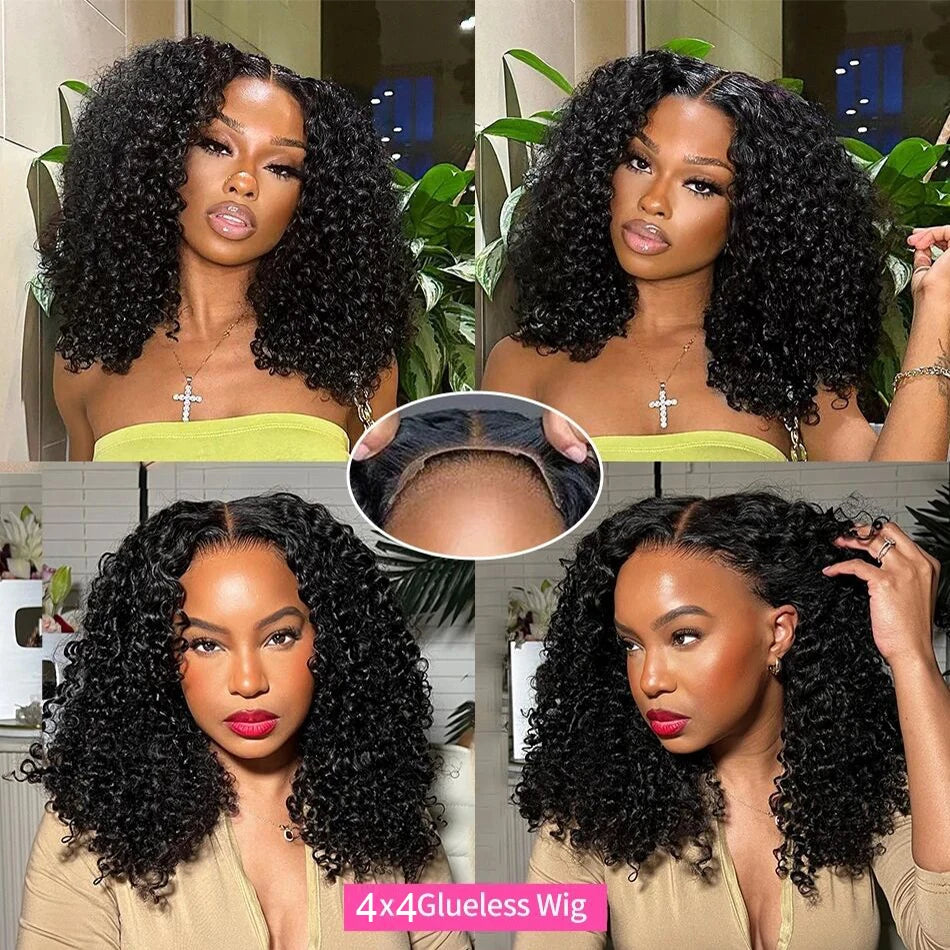 12A Deep Wave 13x4 Lace Front curly Wig