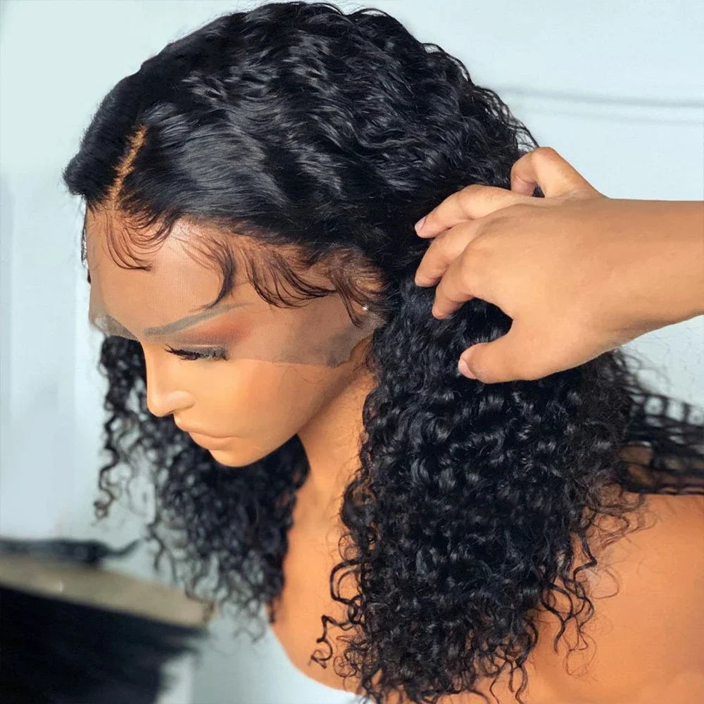 12A Deep Wave 13x4 Lace Front curly Wig